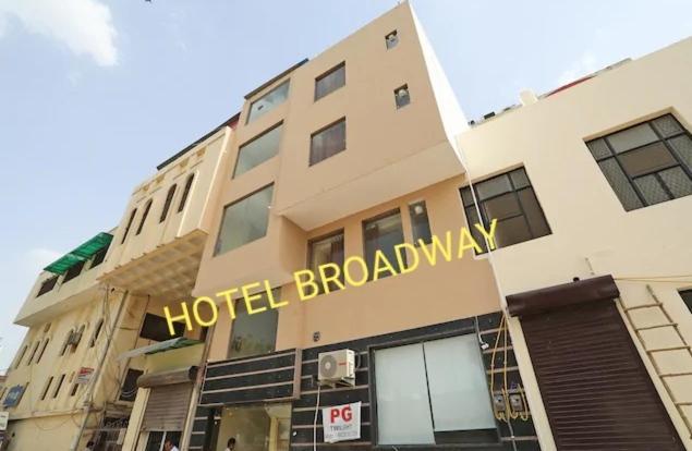 Hotel Broadway New Delhi Exterior foto